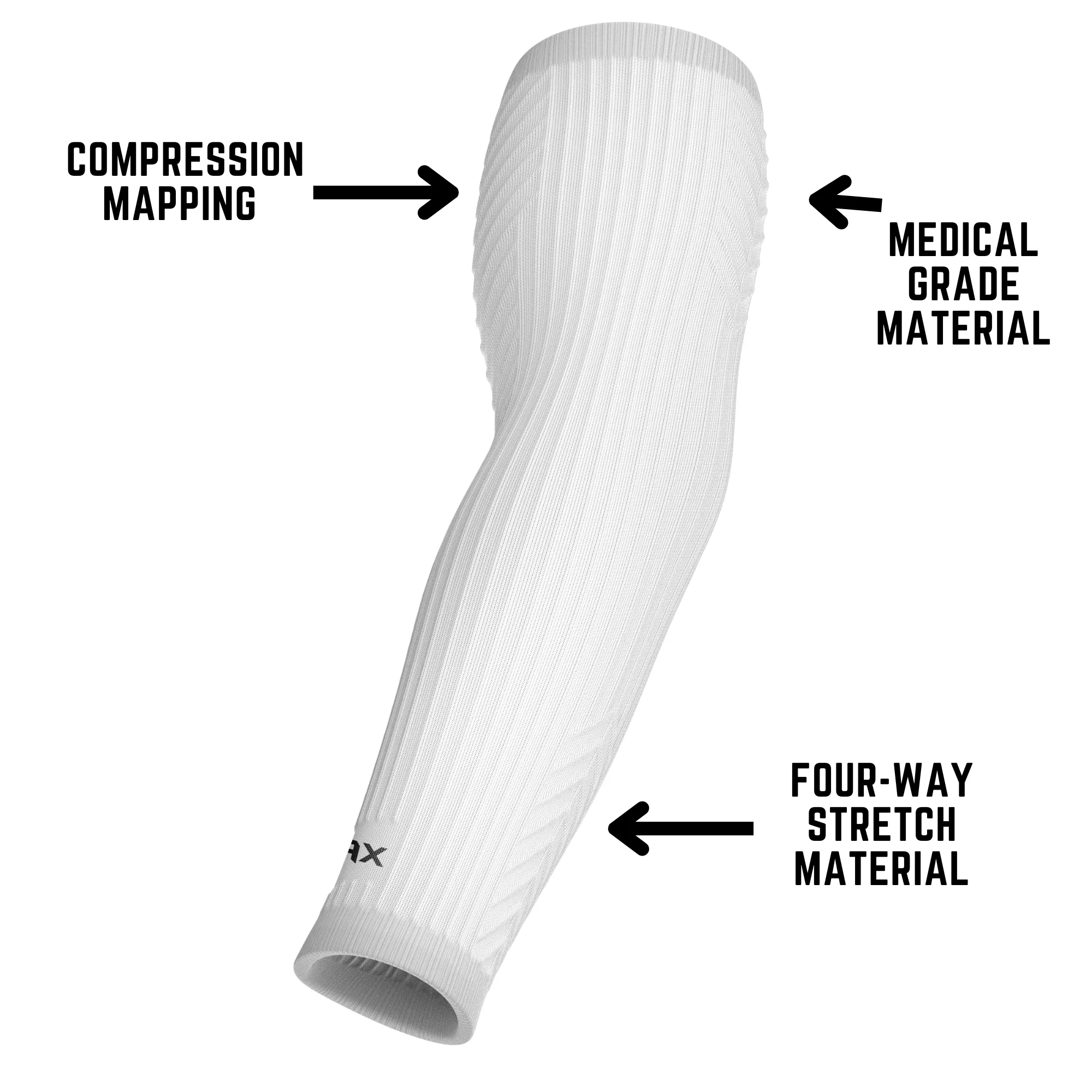 Jax | Restore Recovery Premium Arm Sleeve - Navy Blue - Image 4